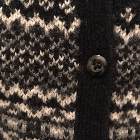 Eddie Bauer Fair Isle Cardigan Sweater - Picture 3 of 5